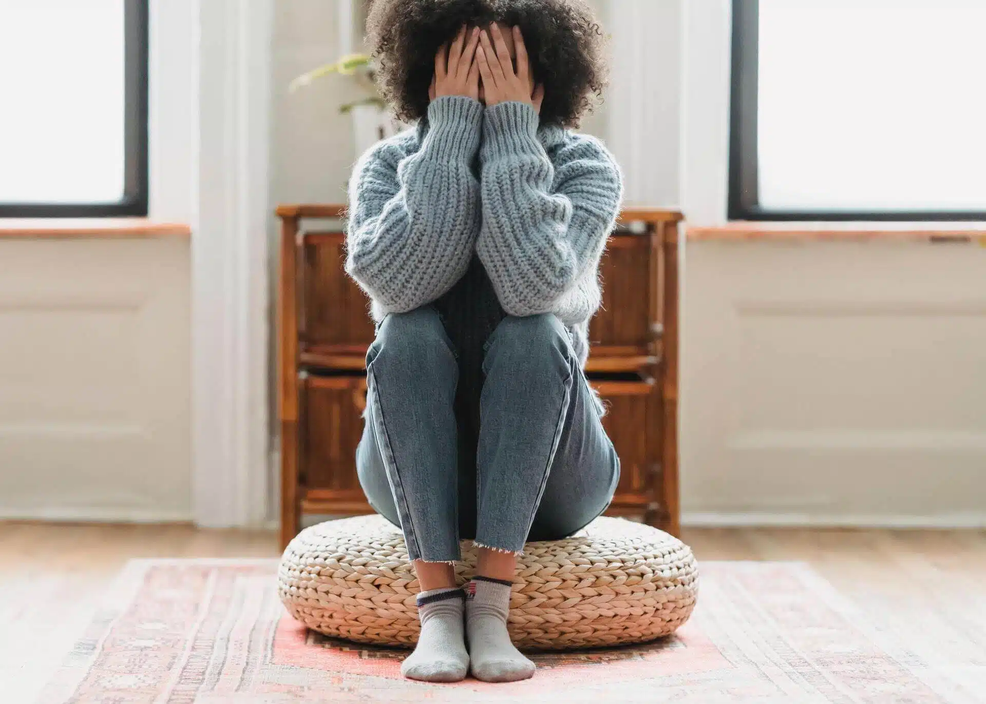 unhappy woman